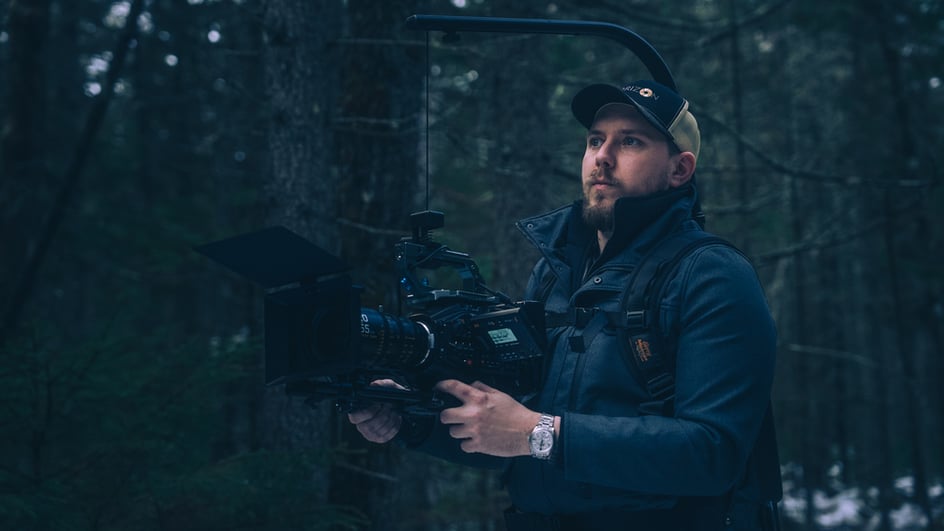 Video shoot using an easy rig and ursa mini pro g2 from blackmagic design